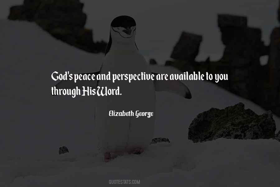 Quotes About God's Peace #1240452