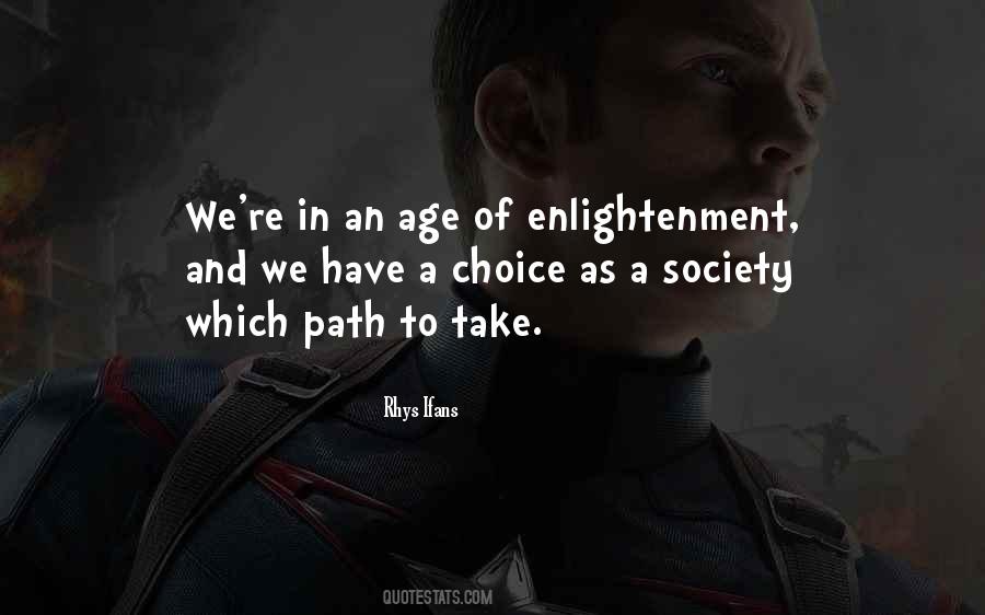 Quotes About Age Of Enlightenment #1019427