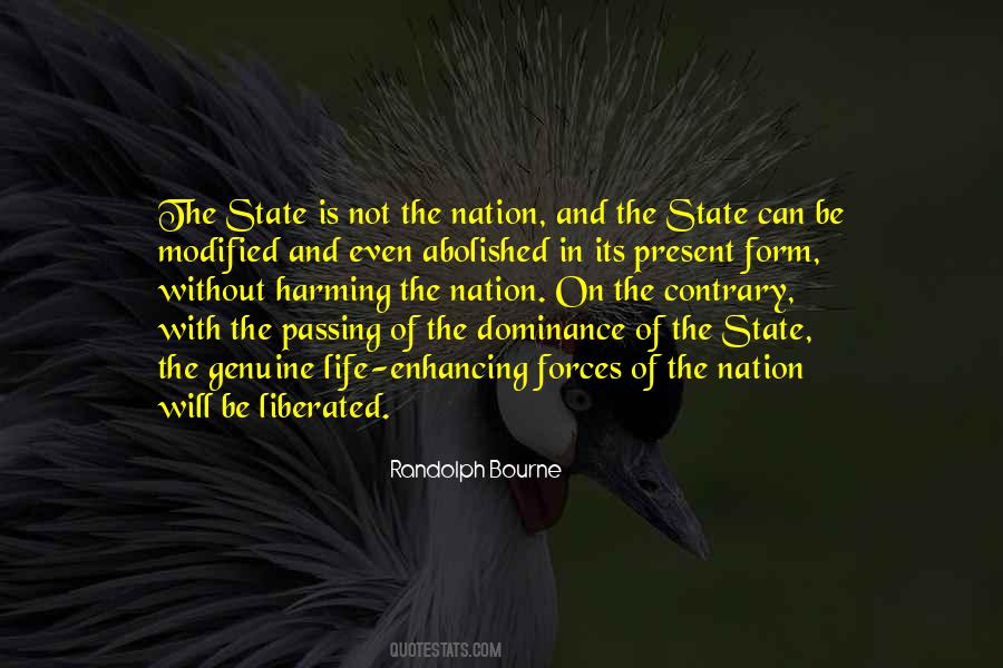 Nation And State Quotes #86842