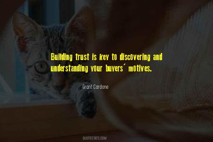 Quotes About Building Trust #1181331
