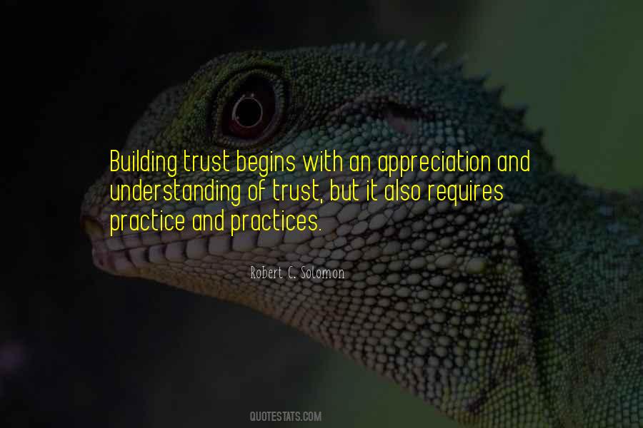 Quotes About Building Trust #551353