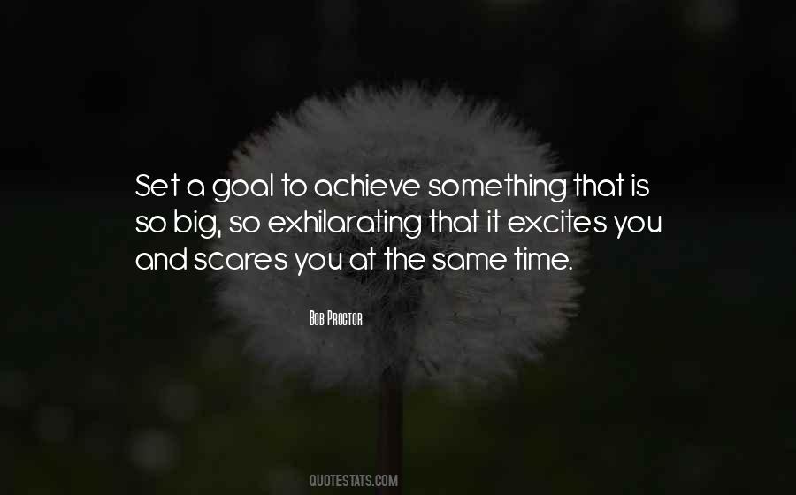 Setting A Goal Quotes #1378718