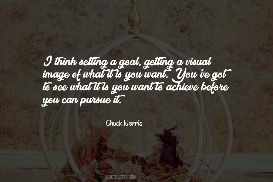 Setting A Goal Quotes #1401466