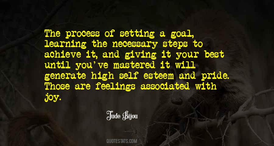 Setting A Goal Quotes #191967