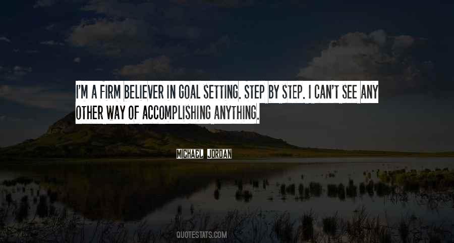 Setting A Goal Quotes #691324