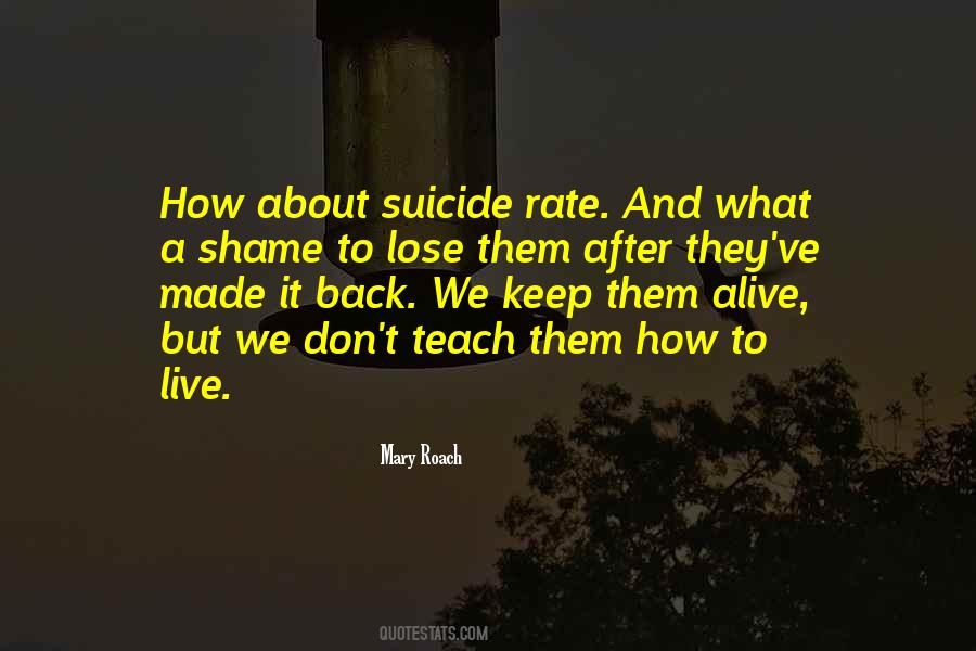 Quotes About Suicide #1669558