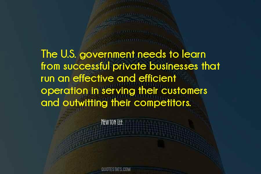 Quotes About Successful Government #1076861