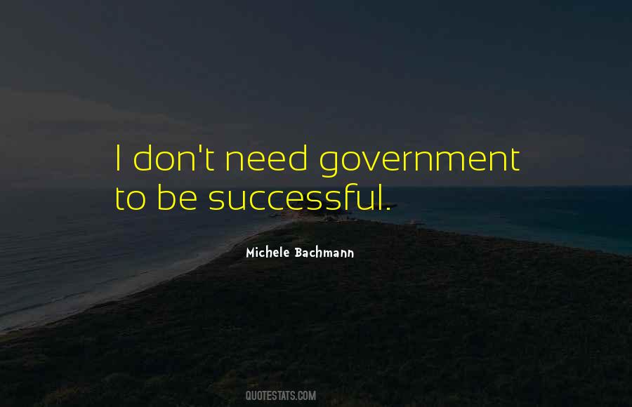 Quotes About Successful Government #240073