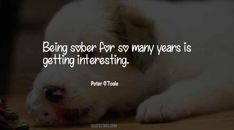 Quotes About Being Sober #1455554