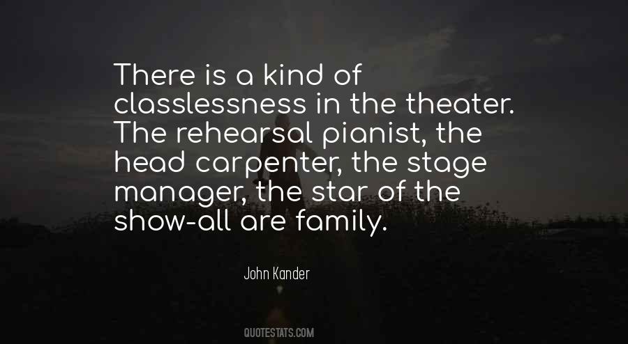 Quotes About Theater Family #1647281