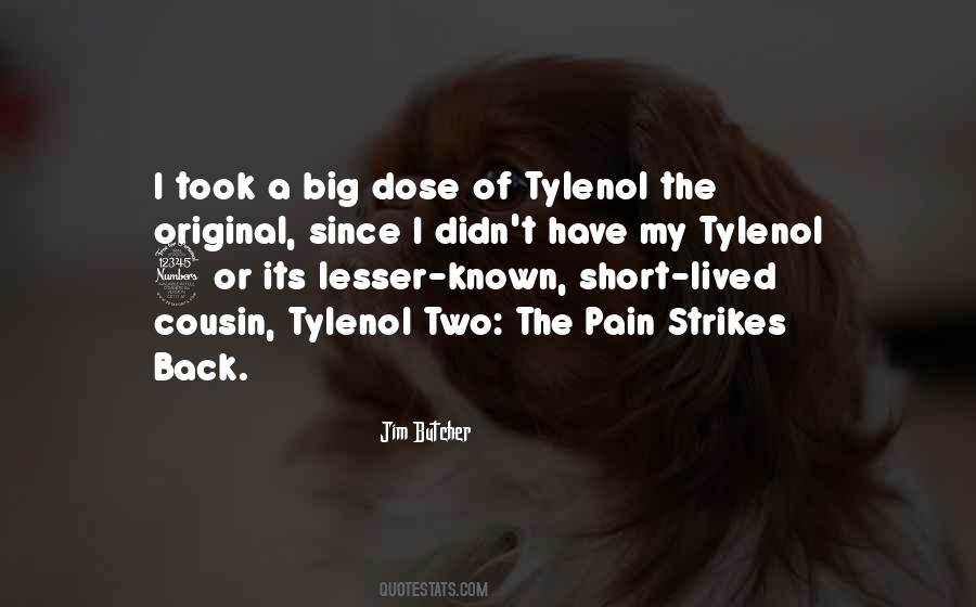 Quotes About Tylenol #1067998