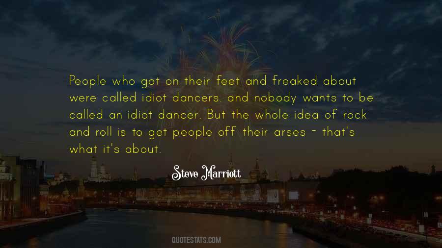 Quotes About Dancers Feet #528445