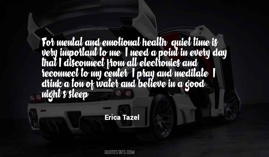Quotes About Good Mental Health #1179838