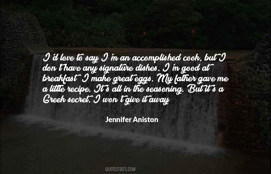 Quotes About Recipe For Love #237473