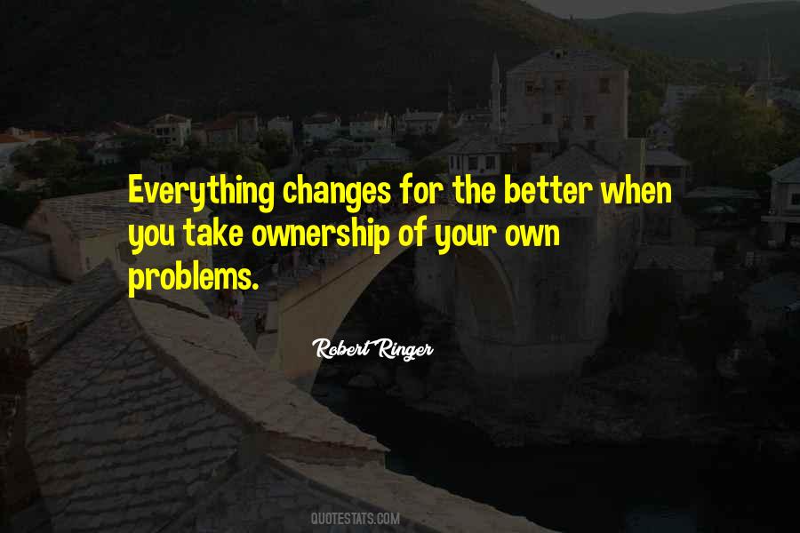 Quotes About Changes For The Better #1389115