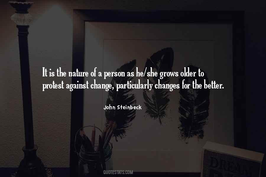 Quotes About Changes For The Better #1553152