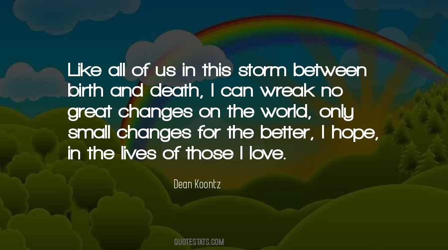 Quotes About Changes For The Better #670586