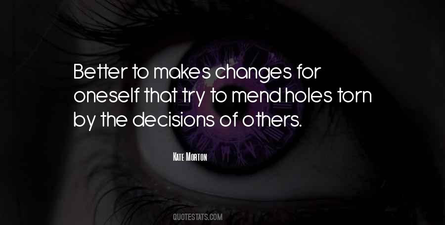 Quotes About Changes For The Better #870980