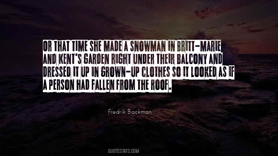 A Snowman Quotes #1313217