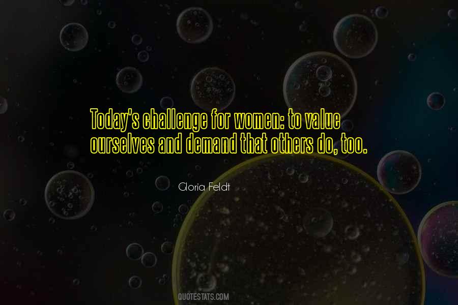 Women Value Quotes #1259210