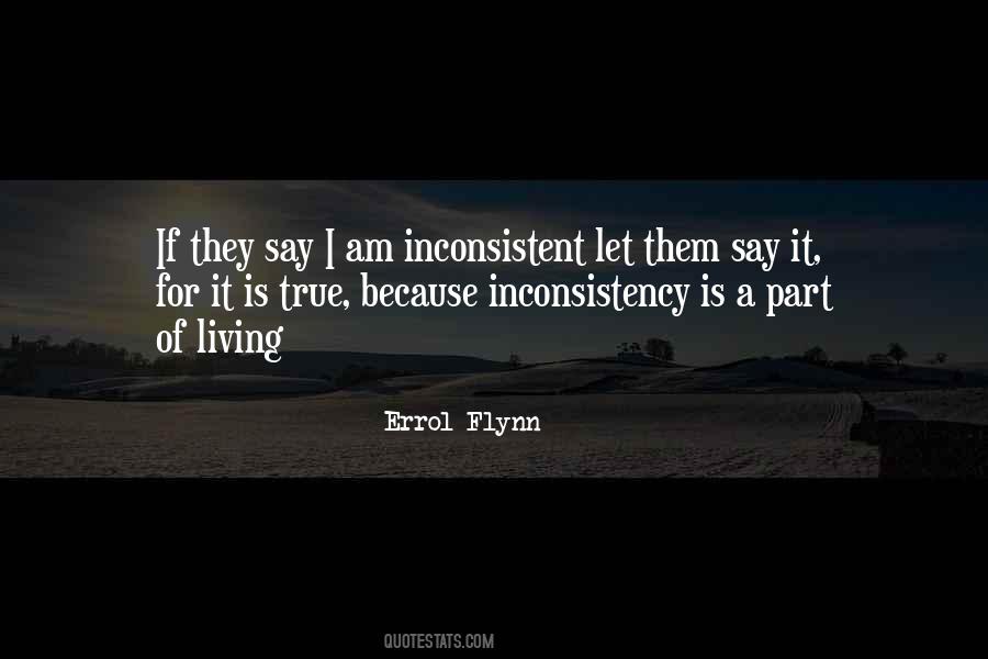 Quotes About Inconsistency #1137735