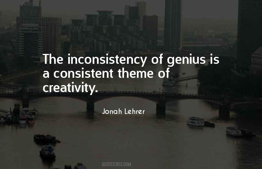 Quotes About Inconsistency #60983