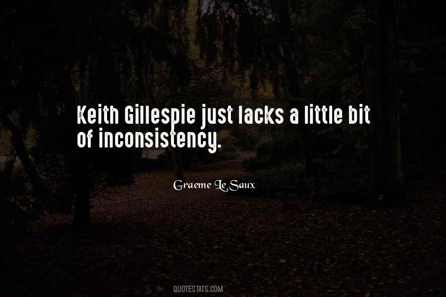 Quotes About Inconsistency #66169