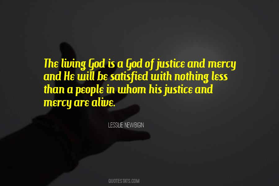Quotes About Justice And Mercy #1710287