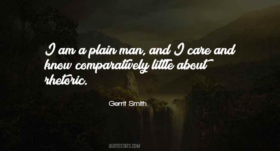 Plain Man Quotes #1470550