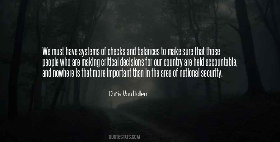 Quotes About Checks And Balances #886525