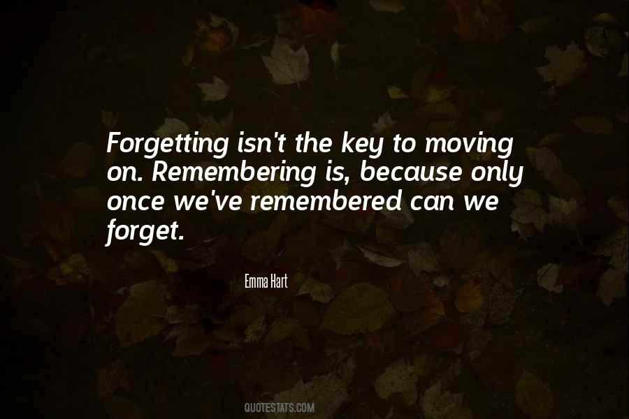 Quotes About Moving On #1240247