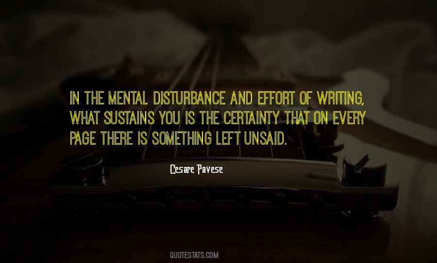 Quotes About Disturbance #344915