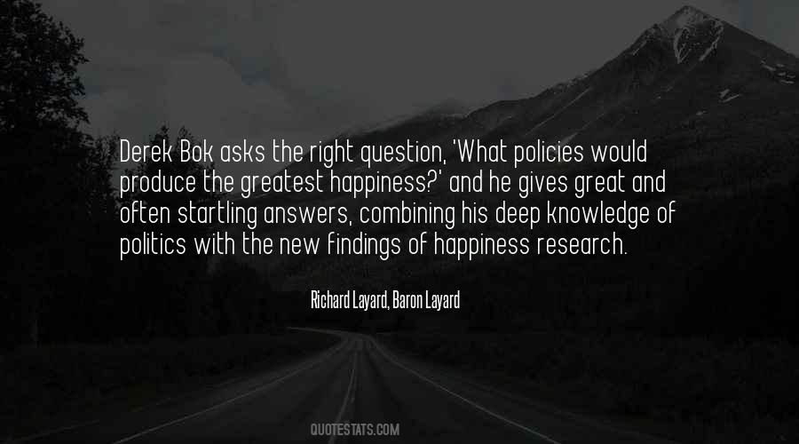 Quotes About Giving Answers #30036