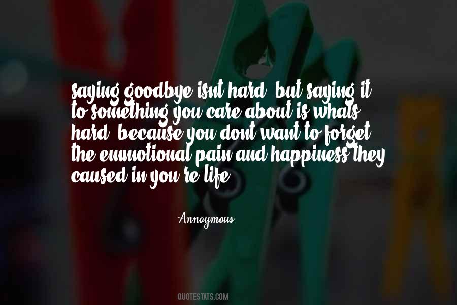 Quotes About Sad And Pain #91655