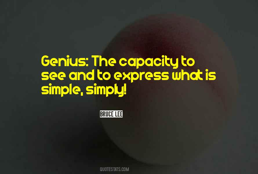 Genius The Quotes #1753354