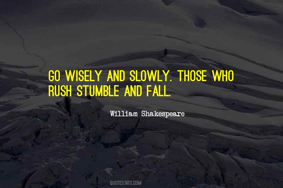 Stumble And Fall Quotes #78984