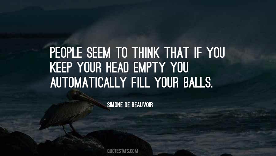 Your Balls Quotes #799077