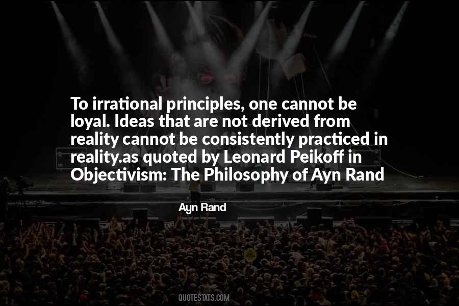 Objectivism Ayn Quotes #1230258