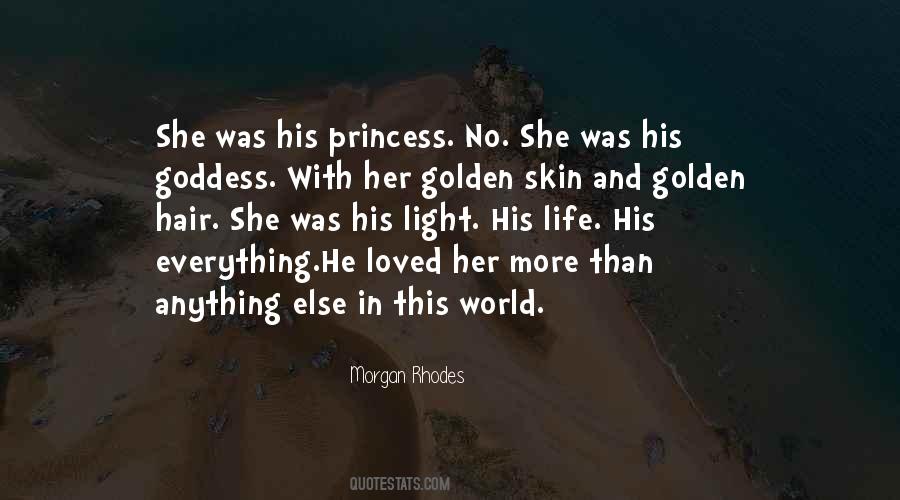 Quotes About Golden Hair #1632212