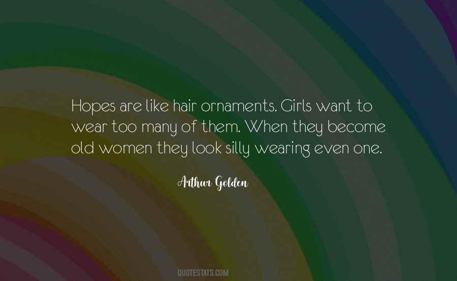 Quotes About Golden Hair #1701730