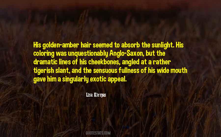 Quotes About Golden Hair #394791
