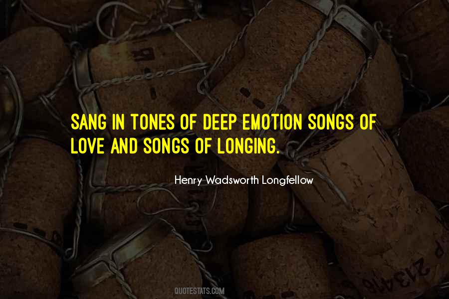 Deep Song Quotes #1460732