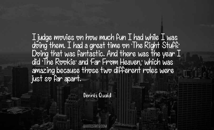 Rookie Of The Year Quotes #1191780