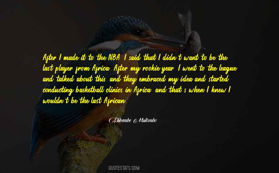 Rookie Of The Year Quotes #1261009