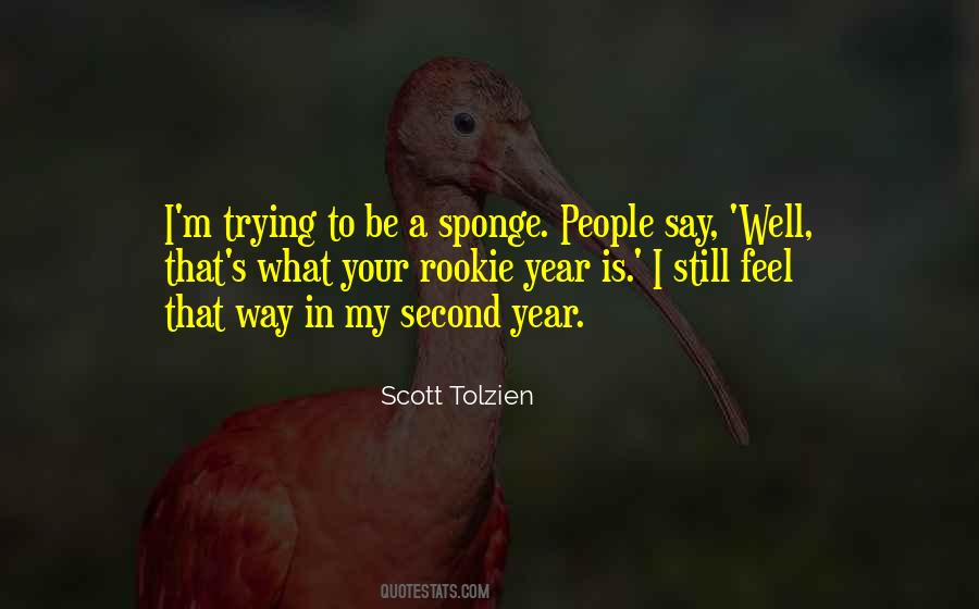 Rookie Of The Year Quotes #748285
