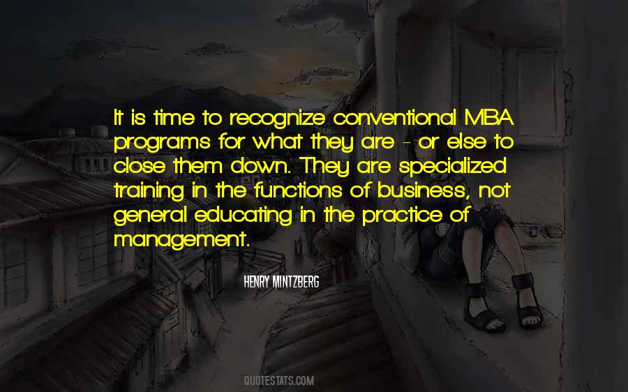 Quotes About Mba Programs #1058851