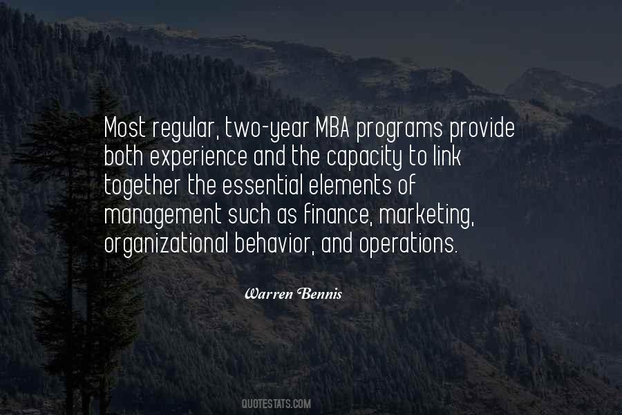 Quotes About Mba Programs #1870028