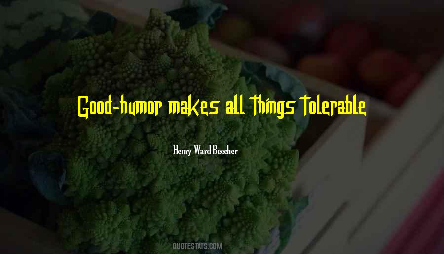 Quotes About Good Humor #1644284