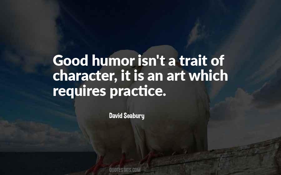 Quotes About Good Humor #455525