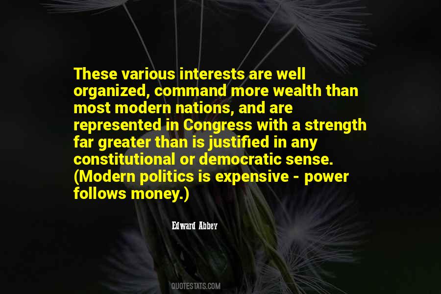Power Interests Quotes #1364500